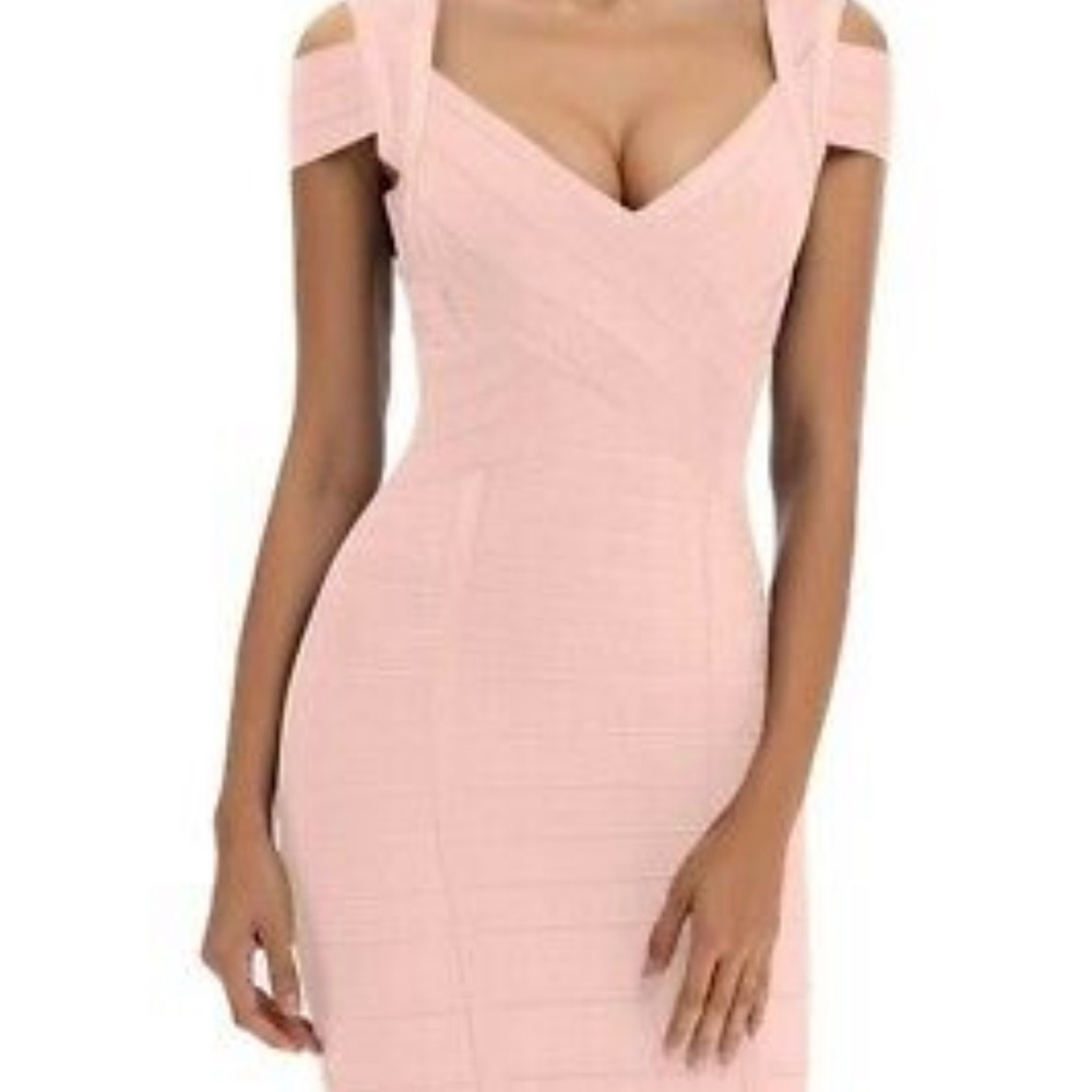 Bandage Cocktail Dress - Picture 6 of 8